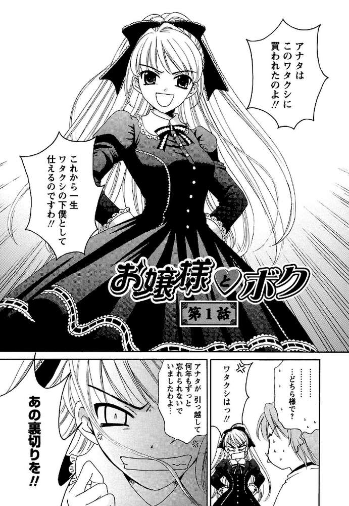 お嬢様とボク