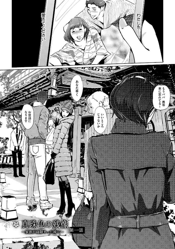 真珠色の残像〜家族が寝静まった後で〜