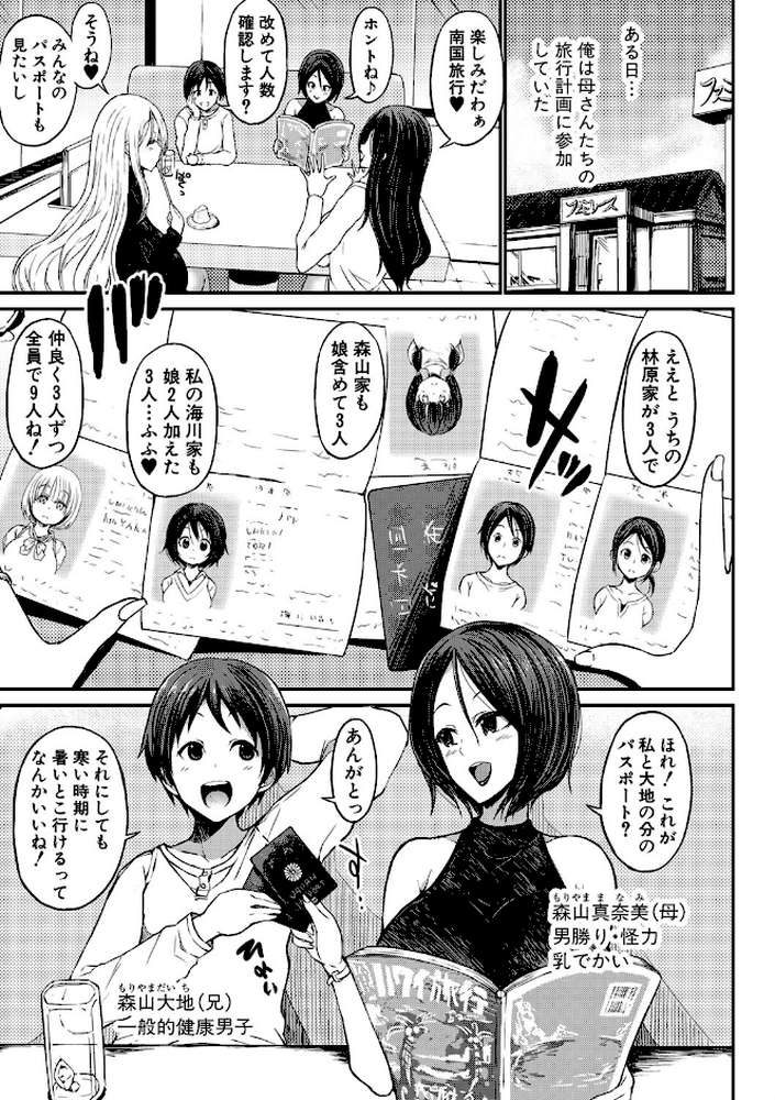 通常セックスがゴム無しで24時間生ハメ放題のママと妹はビッチですか？