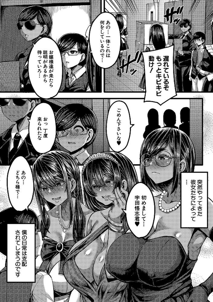 褐色姫と秘密の契約