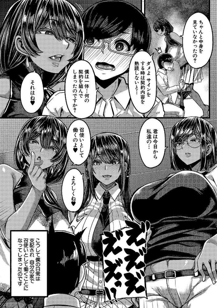 褐色姫と秘密の契約