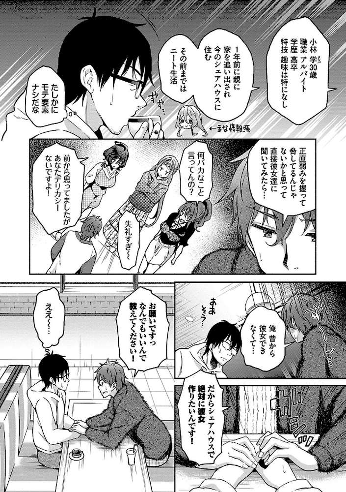 陰キャハーレム〜魔道具を使ってシェアハウスでハーレムをつくってみた話〜VOL.2