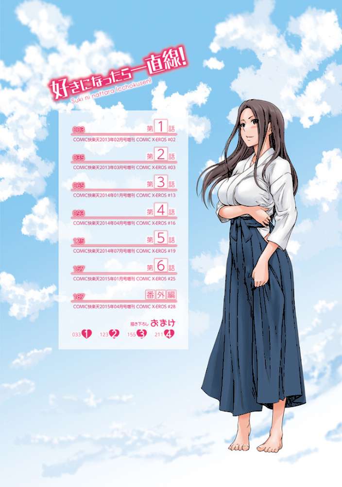 好きになったら一直線！