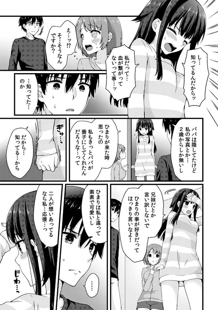 お兄ちゃん、今日は私とエッチしよ？〜義妹2人と密着同居〜 （2）