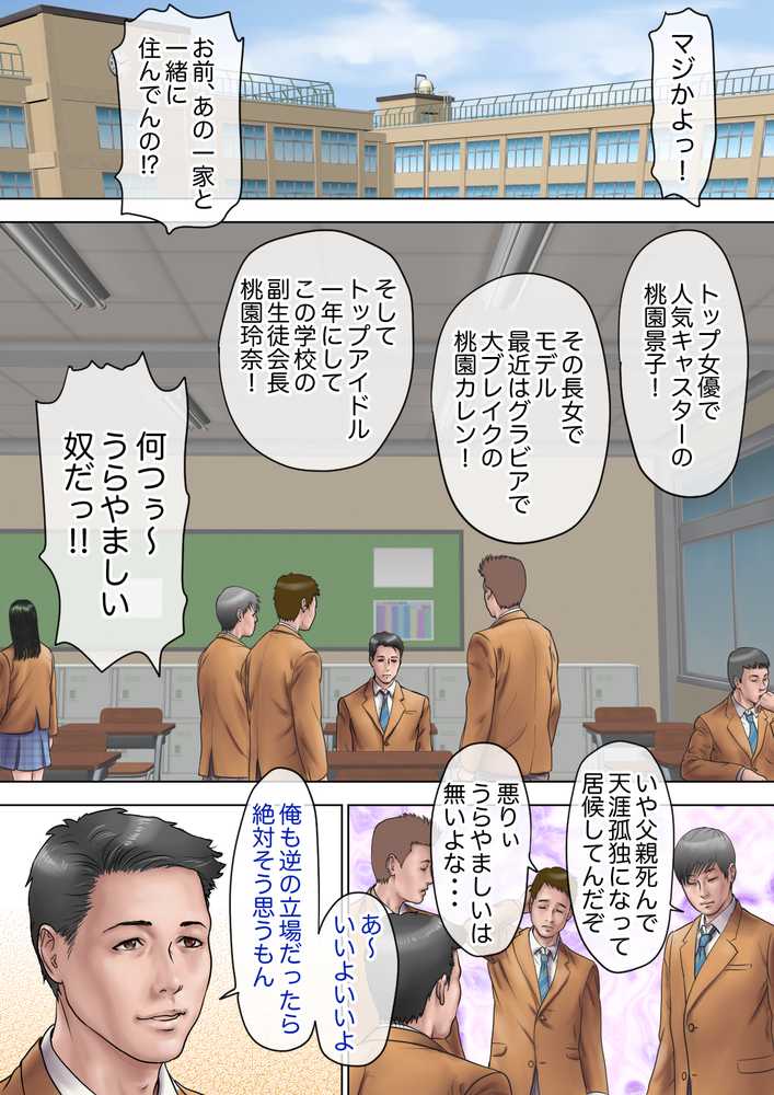 マジ！？ お前あの美人家族と暮らしてんの！？ ヤリまくりハーレムじゃん！？