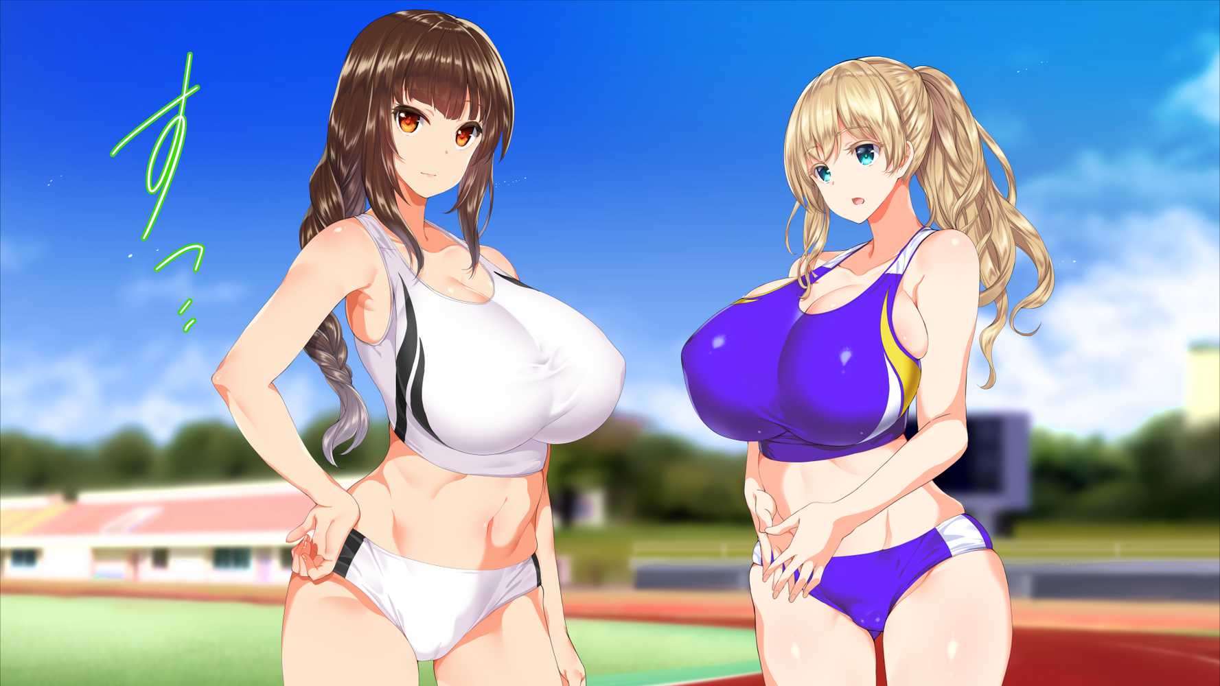 陸上部女子は俺の生オナホ！！！