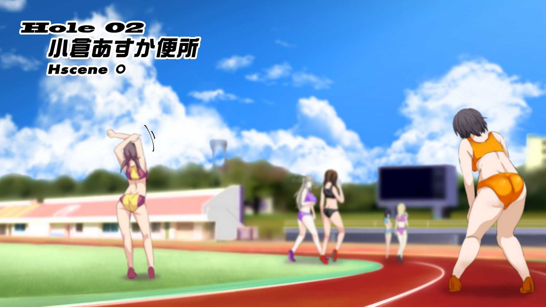 陸上部女子は俺の生オナホ！！！校内種付け編