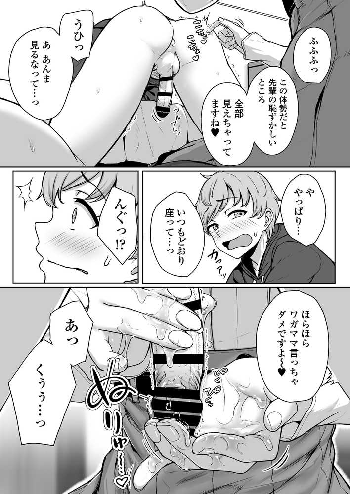 イジワルであまあま〜後輩彼女に手コキで愛されるお話〜