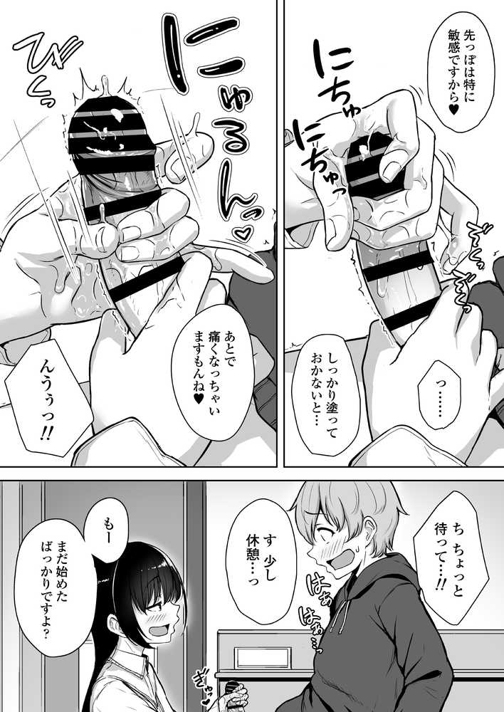 イジワルであまあま〜後輩彼女に手コキで愛されるお話〜