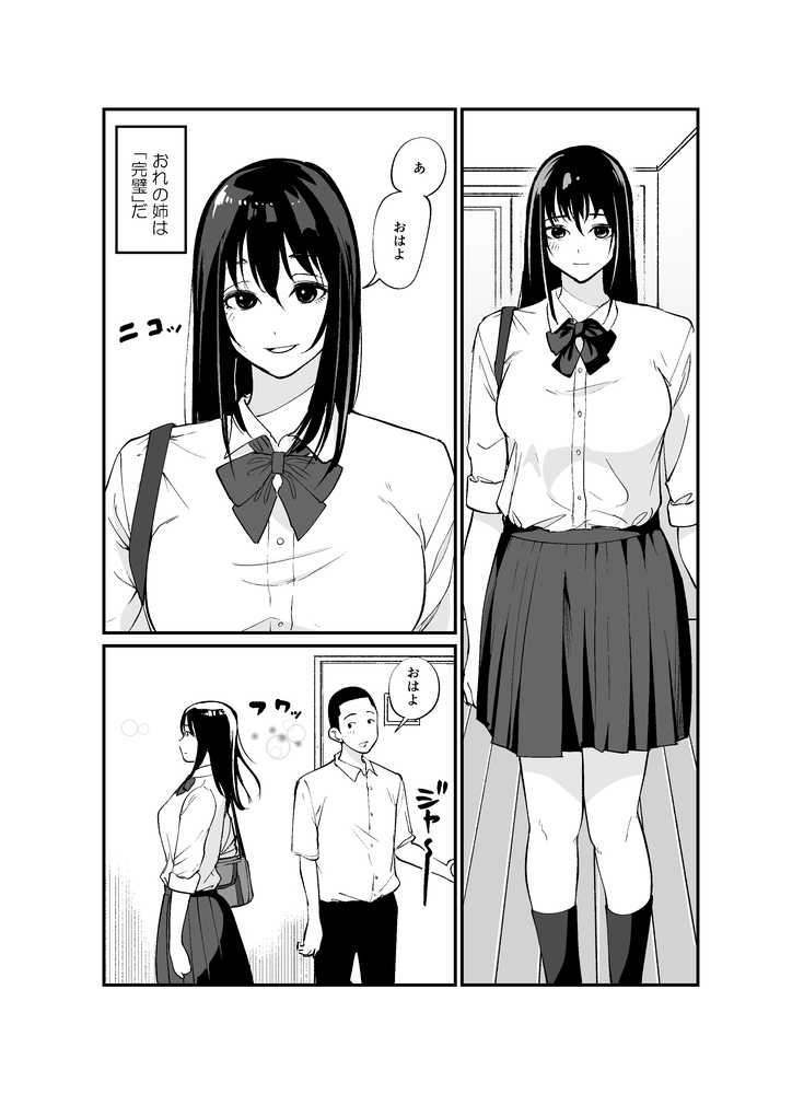 完璧な姉ちゃんの極太ディルドオナニーを目撃してしまった件