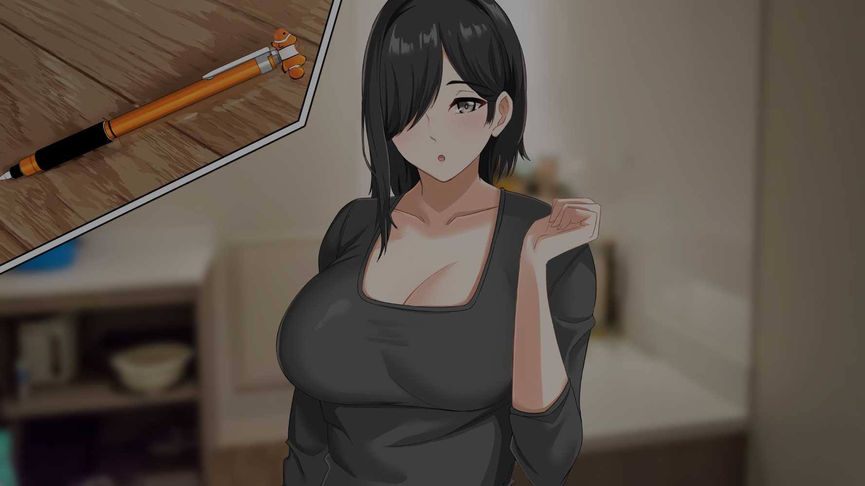 無口で地味巨乳な前髪お姉さんと所構わず生ハメSEXする仲になっていた。