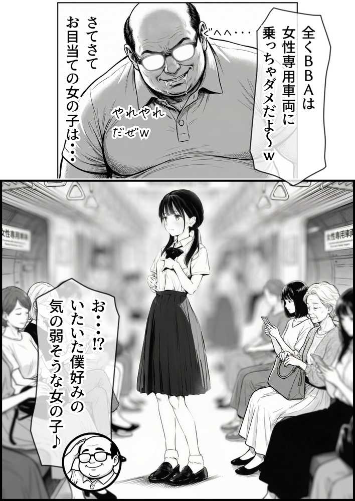 操作系チート能力に覚醒したメタボおじさんが最強スマホで美少女種付け性活
