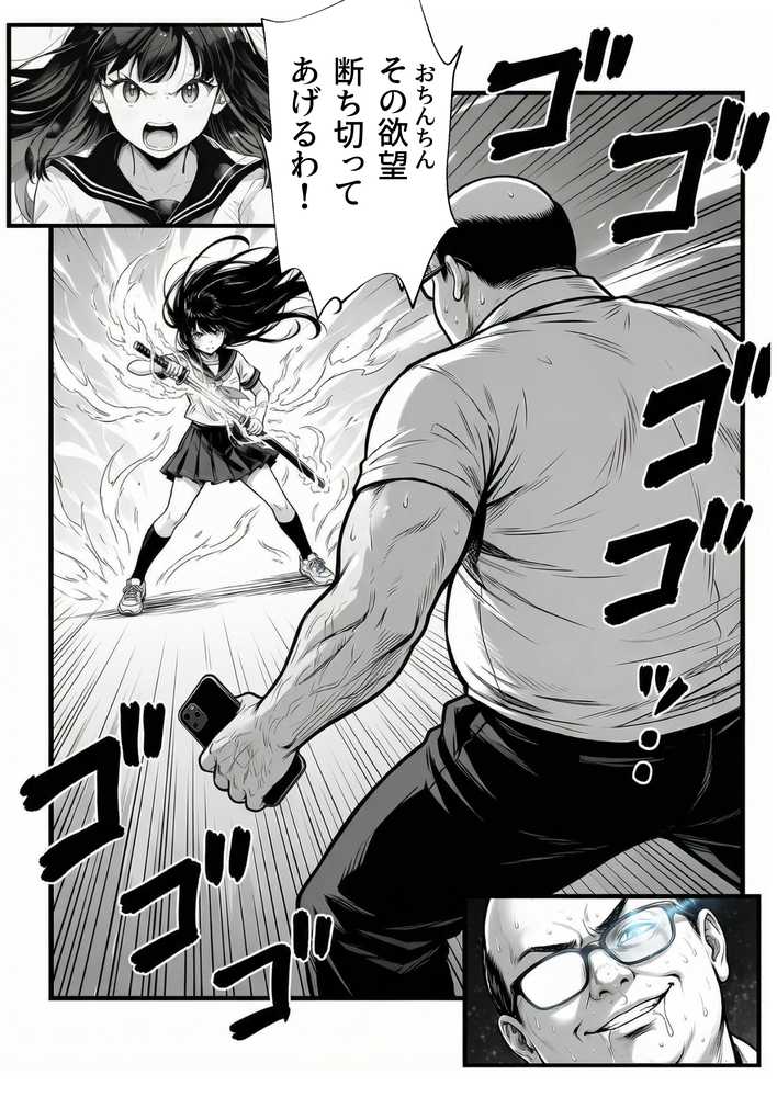 操作系チート能力に覚醒したメタボおじさんが最強スマホで美少女種付け性活