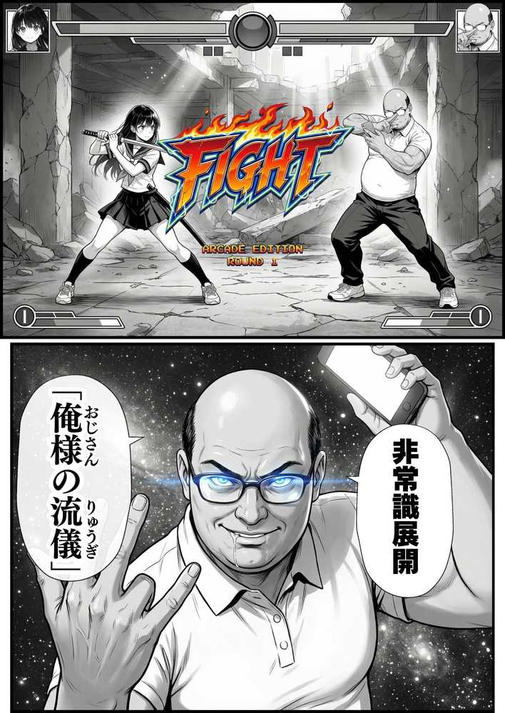 操作系チート能力に覚醒したメタボおじさんが最強スマホで美少女種付け性活
