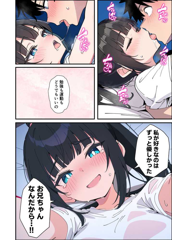 みんなの憧れの生徒会長である妹がエロ漫画大好きな変態だと発覚したので 濃厚あまあまセックスした話