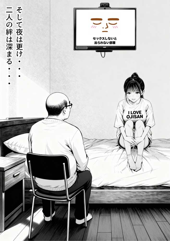 セックスしないと出られない部屋に娘の親友と閉じ込められたんだが・・・