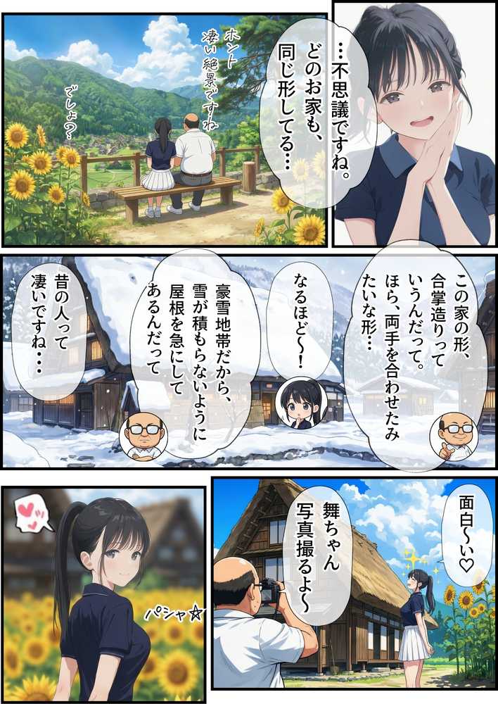 【義阜編】おじさん、私を旅に連れてって