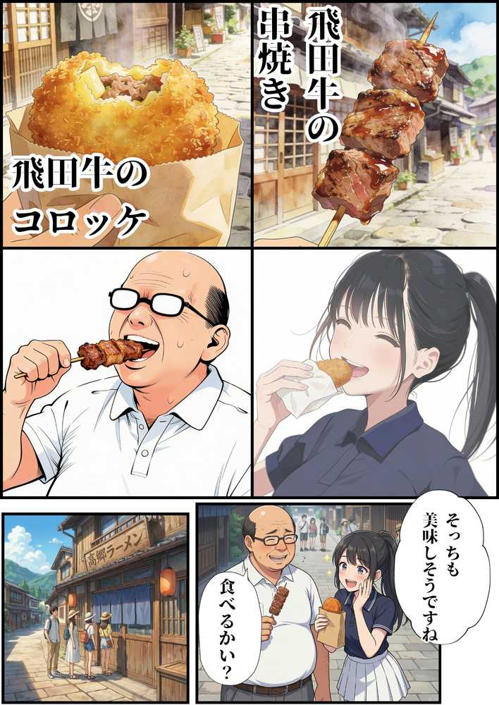 【義阜編】おじさん、私を旅に連れてって