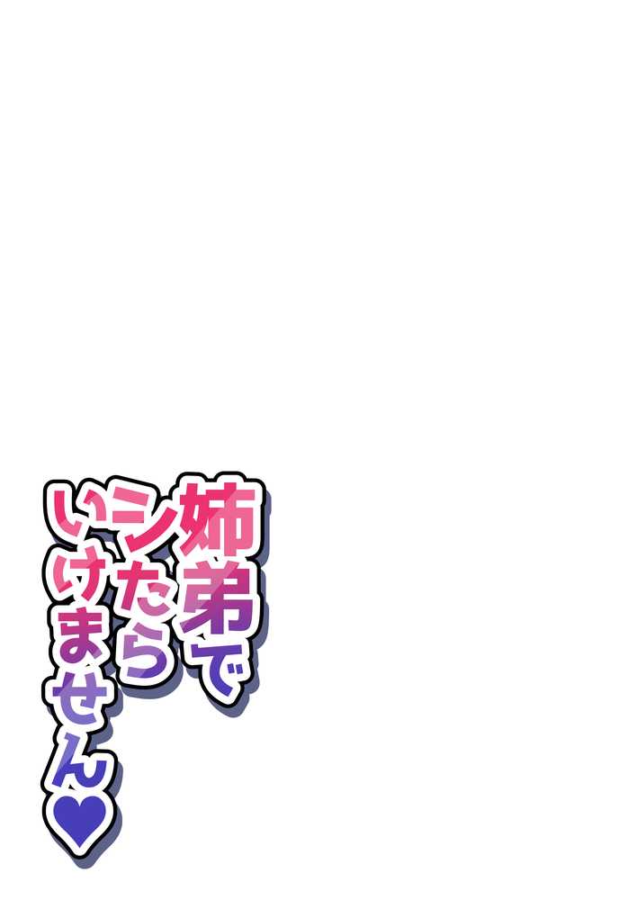 姉弟でシたらいけません