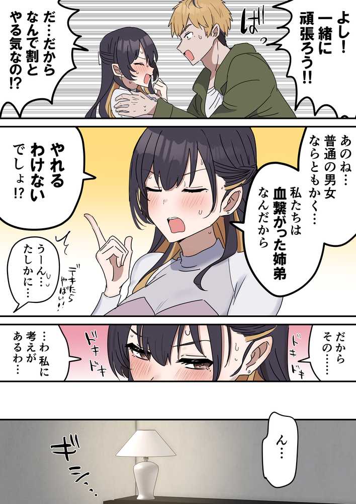 姉弟でシたらいけません