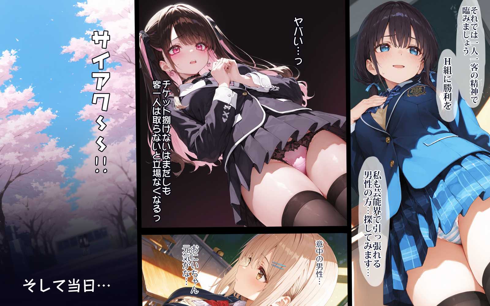 2年H組裏JKフーゾクやってま〜す☆【えちえち学園 愛乳祭】