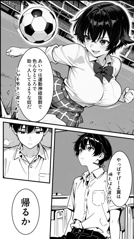 俺のボーイッシュ幼馴染が爆乳でエロすぎてヤバい話