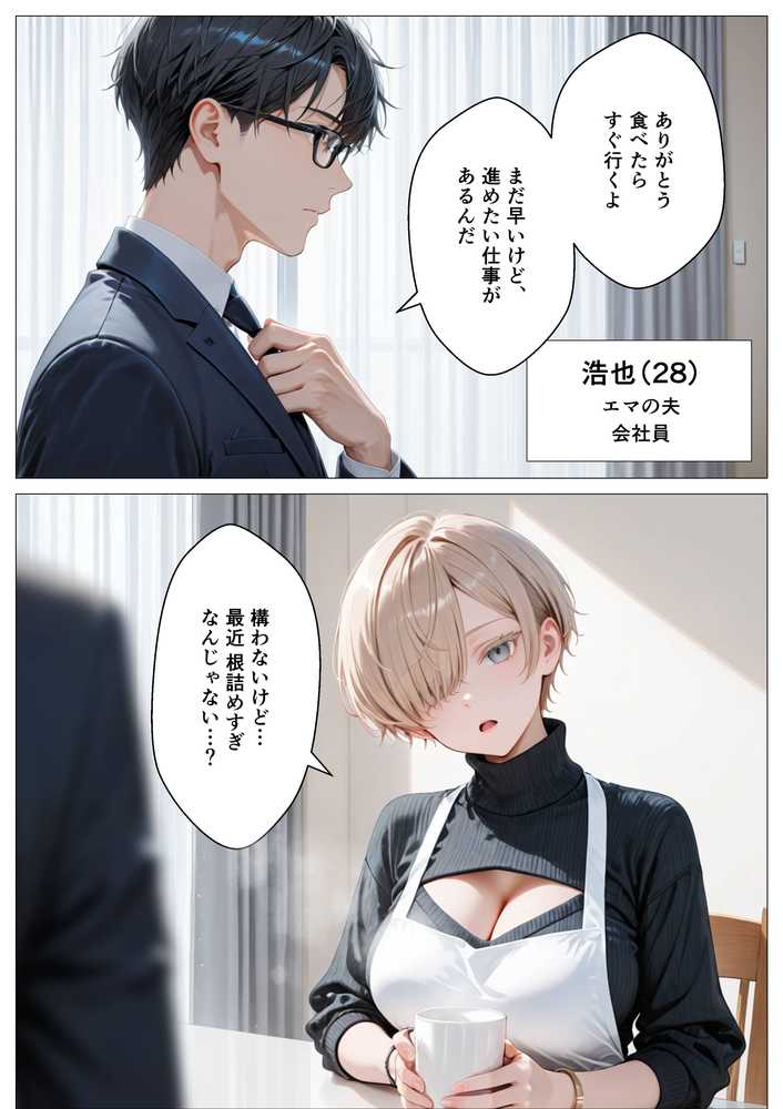 キモ義兄と強●同居〜初めてのデカチンで汗だく本気セックス、乳首ビンビン放尿アクメに堕ちた新妻〜