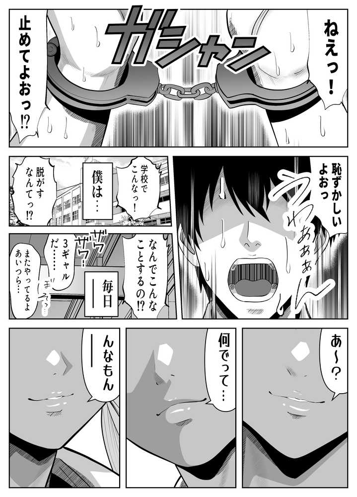 僕をイジメる黒ギャル3人、ヒイヒイ言わせてみた