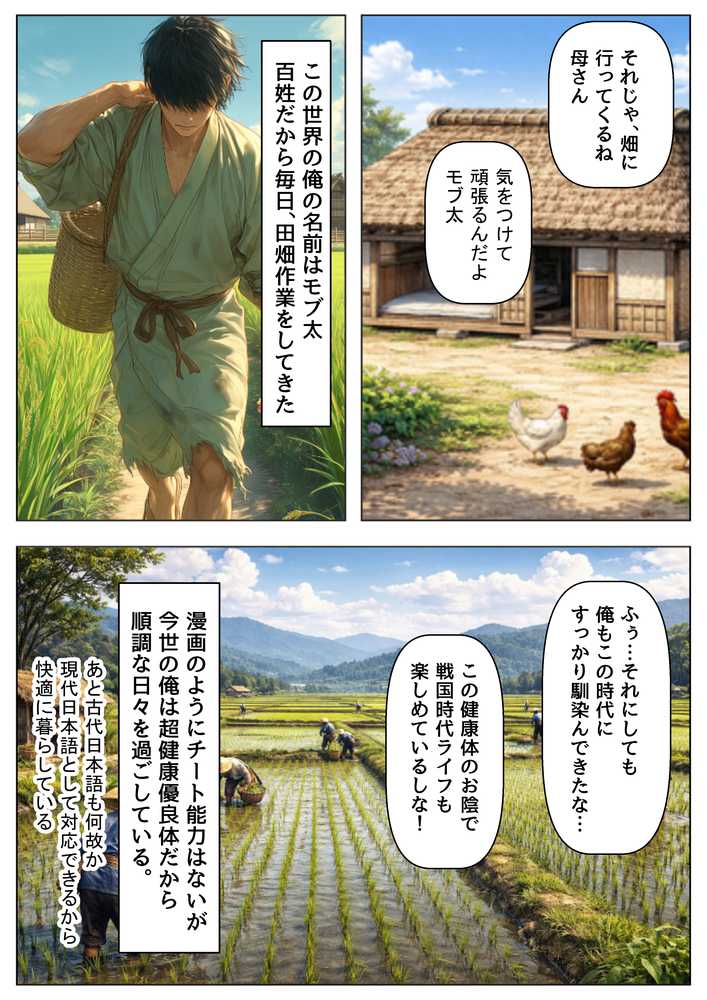 戦国時代の農村に俺が転生したら、神事が乱交だった件