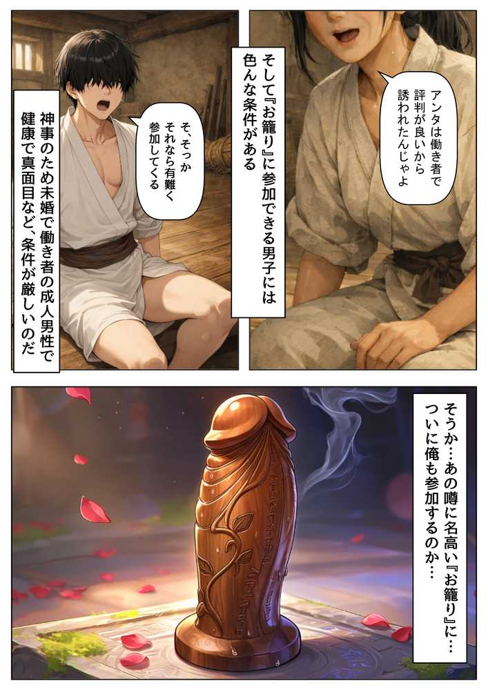 戦国時代の農村に俺が転生したら、神事が乱交だった件