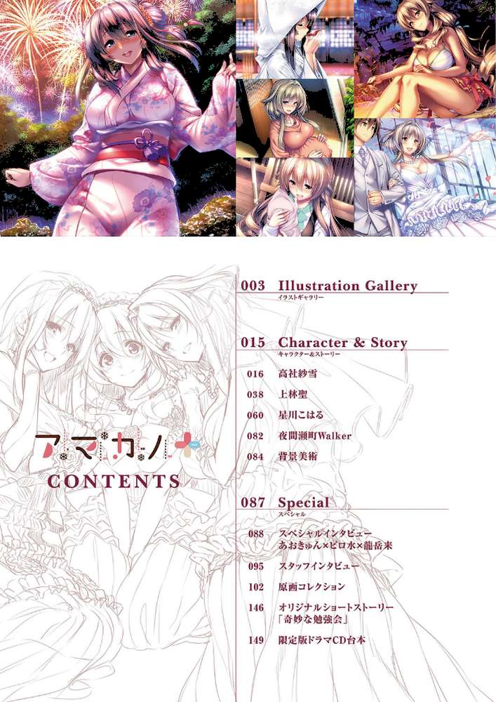アマカノ＋ ビジュアルファンブック