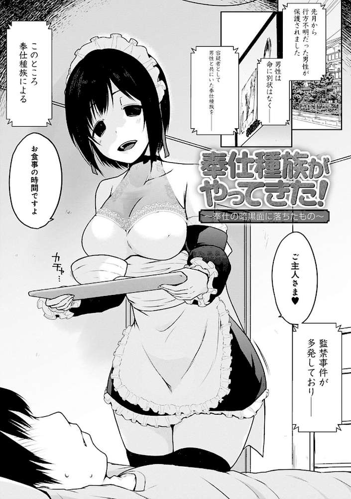 奉仕種族がやってきた！