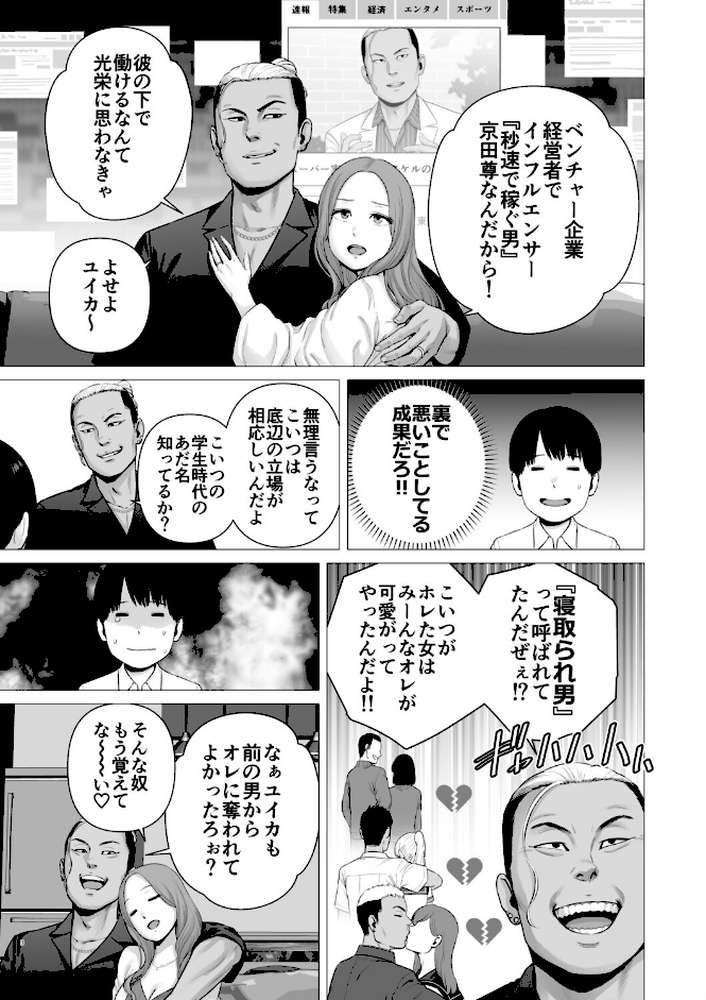 逆転スイッチ 寝取られ男の僕が、寝取り男に！？